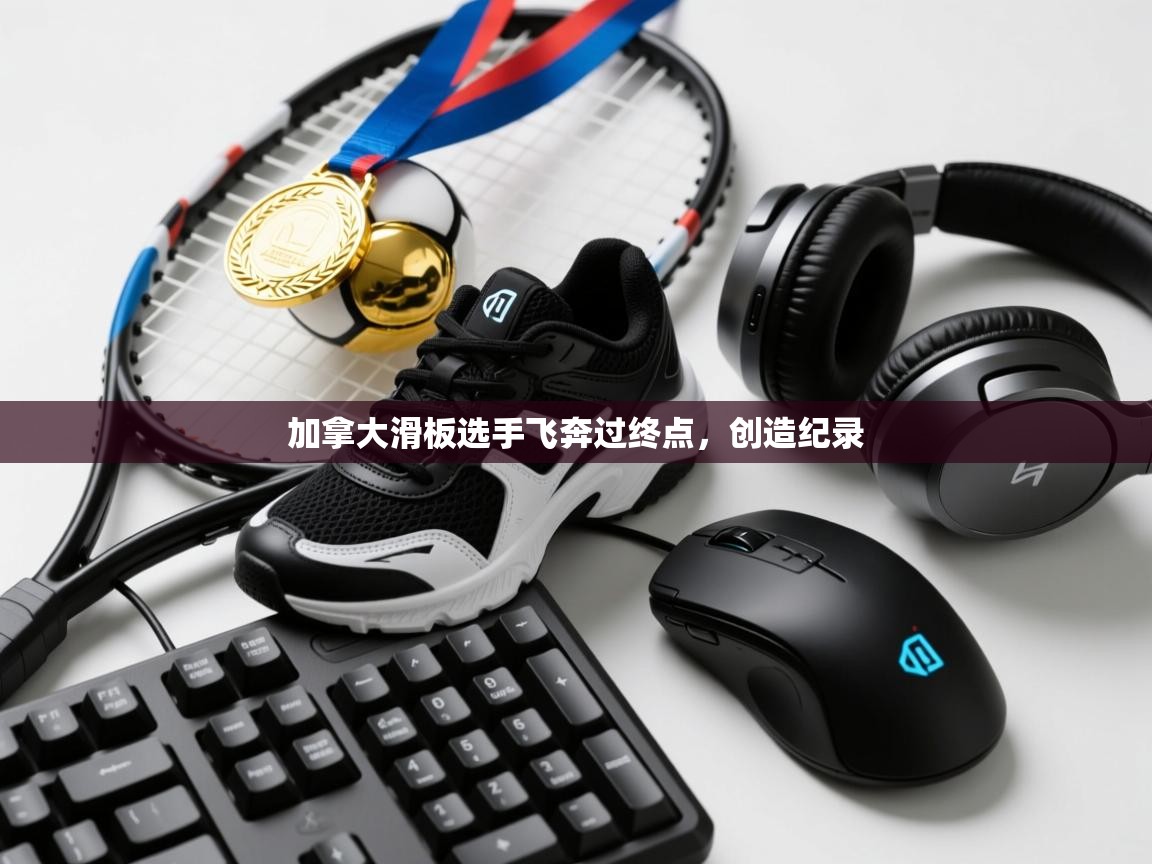 加拿大滑板选手飞奔过终点，创造纪录  第1张